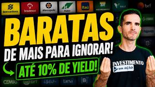 JANELA DE APORTE! 3 AÇÕES BARATAS EM AGOSTO - AÇÕES A PARTIR DE R$ 4,00 - POMO3, KLBN4 - BBDC3