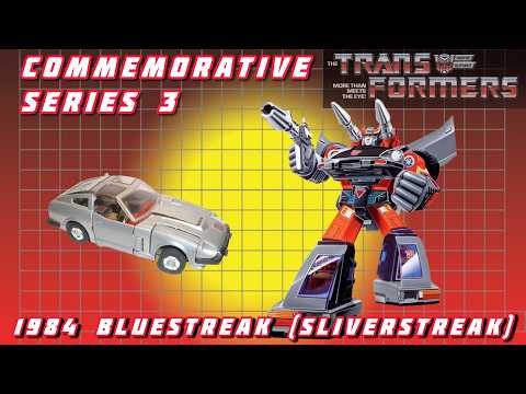 1984 Version Silverstreak! Transformers Commemorative Series 3 Silverstreak (bluestreak) 4K review