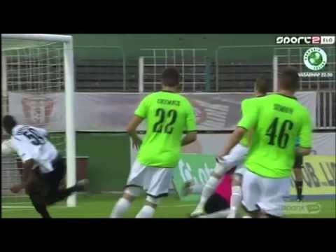 Georges Griffiths gólja a Szombathelyi Haladás - Lombard Pápa Termál meeccsen