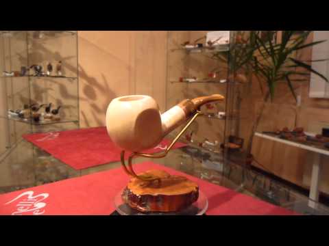 Pipa in limone half bent panel - www.paronellipipe.it