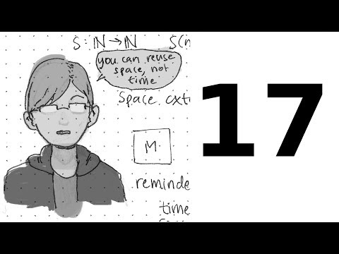 Undergrad Complexity at CMU - Lecture 17: Savitch's Theorem and NL