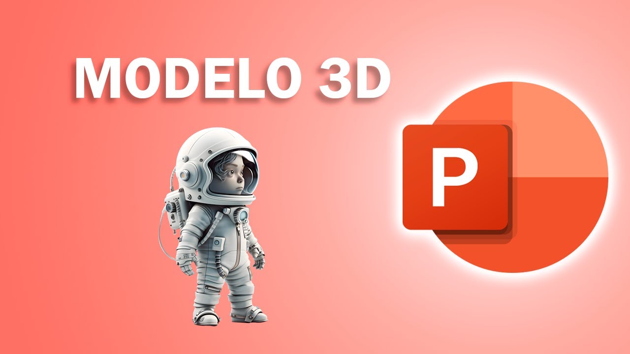 Cómo insertar un MODELO 3D en PowerPoint