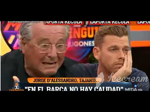 JORGE D´ALESSANDRO  VS  JOTA JORDI,EL EFECTO XAVI NO EXISTE