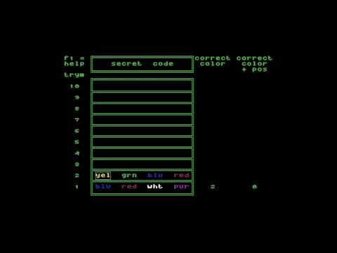 Master Mind 64 Longplay (Commodore 64 Game)