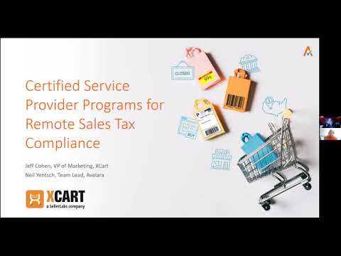 Certified Service Provider Programs for Remote Sales Tax Compliance | Avalara + X-Cart