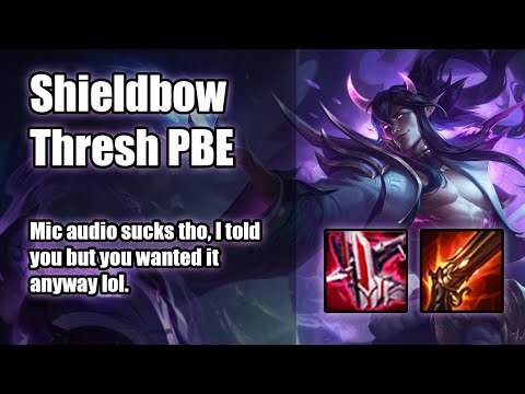 Immortal Shieldbow AD Thresh - PBE AD Spirit Blossom Thresh Top & ADC - League of Legends Off Meta