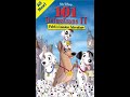 Opening To 101 Dalmatians II Patch S London Adventure VHS 2003