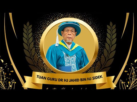 ANUGERAH TOKOH ULAMA BERJASA - Shaikh Dr Hj Jahid Hj Sidek Al-Khalidi