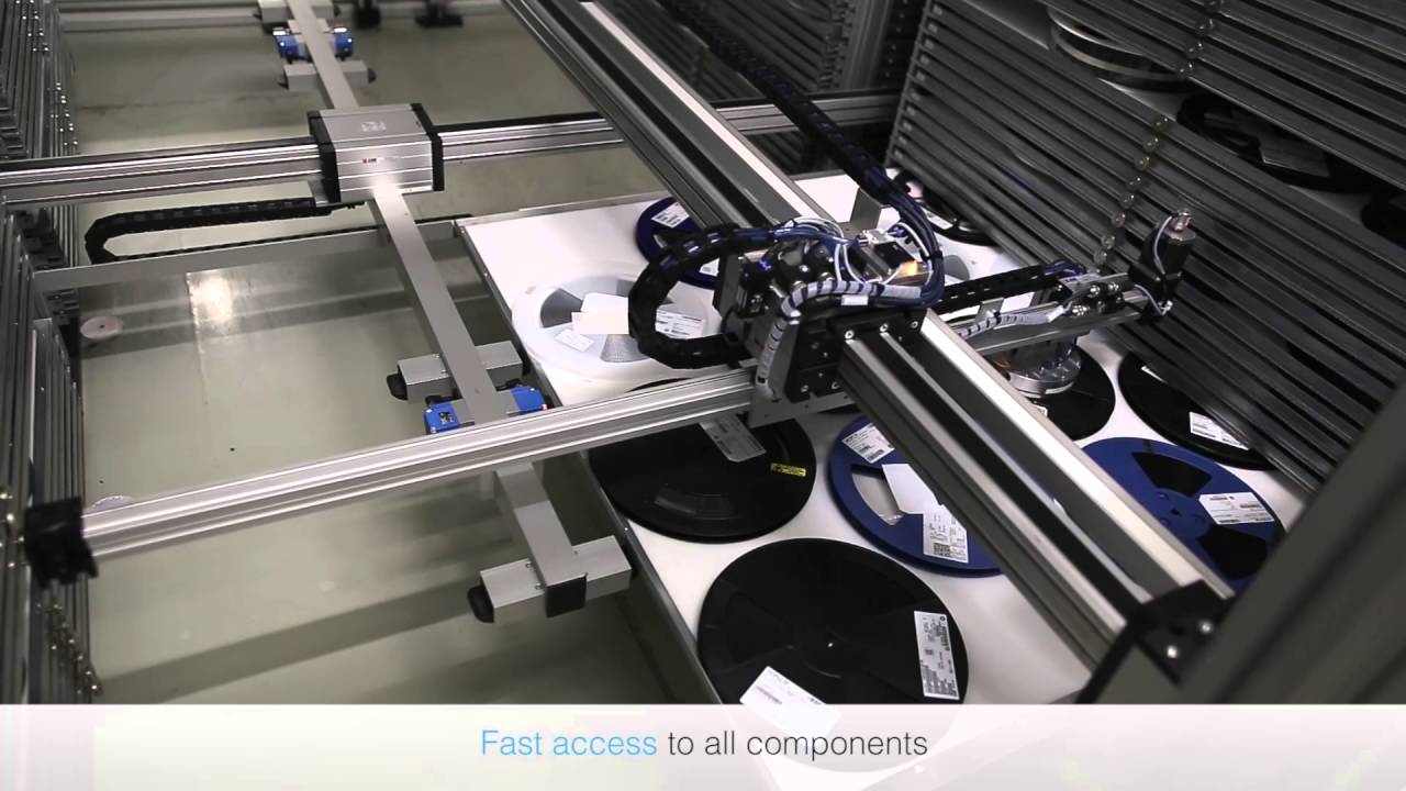 DRY TOWER automated storage system for the electronics manufacturing