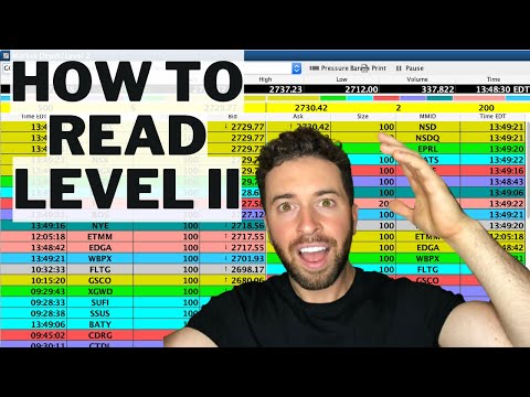 How to Read Level 2 Time and Sales, Tape Reading - Day Trading for Beginners 2022