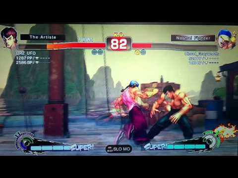 SSF4AE: Fei Long (DRZ_UFO) VS Yun (Cloud_Graywords)