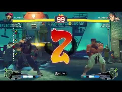 Daigo Umehara Ryu vs Tokido Gouki 2 4 SSF4 Japanese Online Ranked Matches   TRUE HD