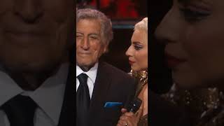Lady Gaga escorts Tony Bennett off stage for the last time