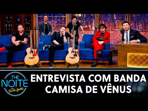 Entrevista com banda Camisa de Vênus  | The Noite