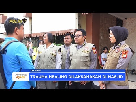 PSIKOLOGI SSDM POLRI GELAR TRAUMA HEALING UNTUK KORBAN BANJIR JAKARTA TIMUR