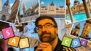 🔴 Ranking the TOP BUDAPEST Attractions from Social Media and the Internet