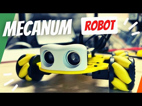 YouTube Thumbnail for Mecanum Wheeled Robot, Rover