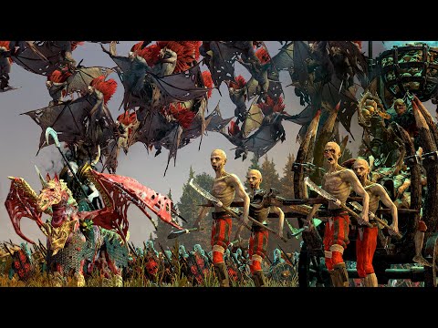 VAMPIRE COUNTS vs DWARFS - TotalWar Warhammer 3