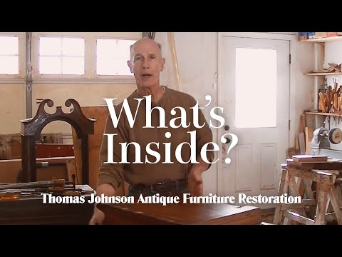 I Don't BELIEVE What Was In Here! - Thomas Johnson Antique Furniture Restoration