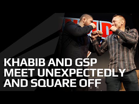 ‘He was my father’s favorite fighter’ - Khabib Nurmagomedov of Georges St-Pierre