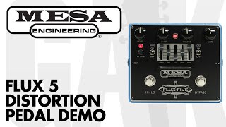 Mesa Boogie - Flux-5 Distortion Pedal with Graphic EQ Demo at GAK