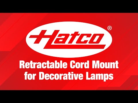 Hatco - DECORATIVE RETRACTABLE LAMP