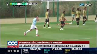 LA RESERVA DE ATLÉTICO DEBUTÓ GANANDO EN MAR DEL PLATA