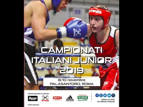 Finali Campionati Italiani Junior 2019 - QUARTI