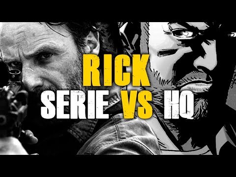 THE WALKING DEAD | RICK SRIE vs HQ