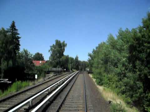 Führerstandsmitfahrt S-Bahn Berlin Frohnau - Borgsdorf