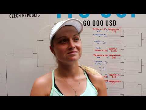 Ivana Šebestová po výhře v 1. kole | ITS Cup Olomouc 2023