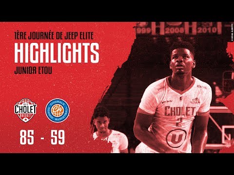 Cholet Basket - Roanne: La performance de Junior Etou