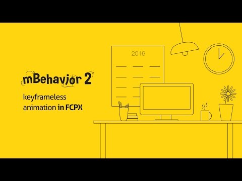 mBehavior 2 - animation Plugin for FCPX