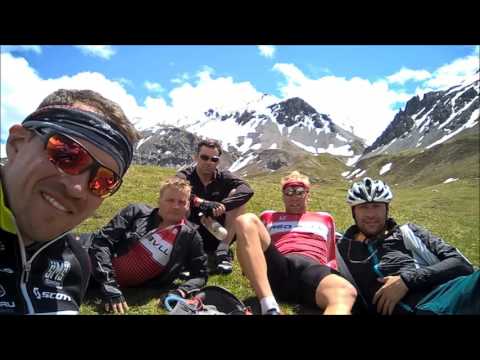 Heiße Bremsen, der AlpenCross der Extraklasse.