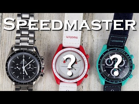 Moonwatch vs MoonSwatch - Omega Speedmaster Vs Omega X Swatch MoonSwatch