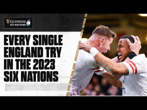 TRY TIME 🏴󠁧󠁢󠁥󠁮󠁧󠁿 | Every England try from the 2023 Guinness Six Nations