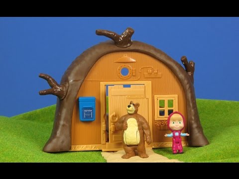Mascha und der Bär Bärenhaus für Kinder