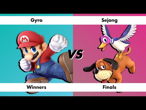 SSBU Pixel Power Games 4: Winners Finals Gyro (Mario) vs Sejong (Duck Hunt)