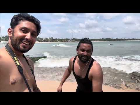 Travelwithfawaz 🇱🇰Arugam bay Beach fun
