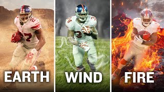 Earth, Wind, &amp; Fire: Giants 2008 RBs Highlights!