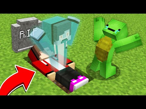 JJ Became GHOST and Prank MIKEY in Minecraft! - Maizen
