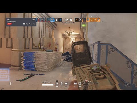 Tom Clancy's Rainbow Six Siege | Overtime match point - 1v4