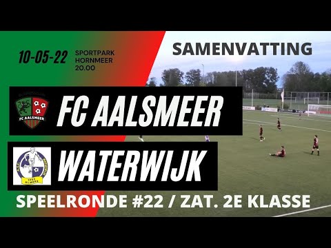 FC Aalsmeer - ASC Waterwijk (Samenvatting)