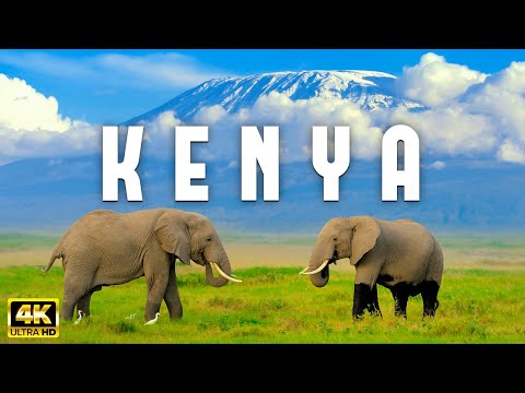 FLYING OVER KENYA (4K UHD) - Relaxing Music With Stunning Beautiful Nature || Dreame Relax
