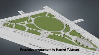 Visualization of City of Newark's Plans for Harriet Tubman Square