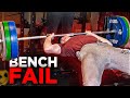 One Of The Scariest Moments Of My Life | Bench Press Accident