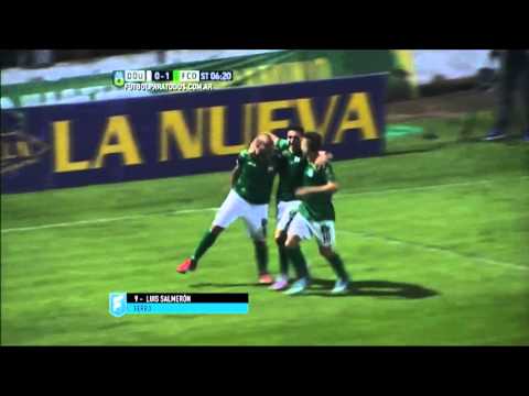 Gol de Salmerón. Douglas Haig 0 - Ferro 1. Fecha 34. B Nacional 2015. FPT