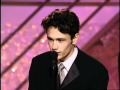 James Franco Wins Best Actor TV Movie Golden Globes 2002