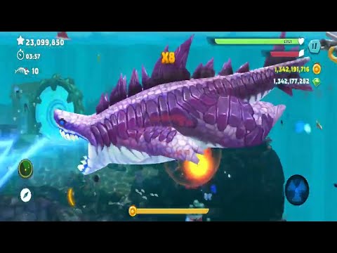 Hungry Shark Evolution New Mutant Sharkjira Coming Soon   All 24 Sharks Unlocked Hack Gems Coins MOD