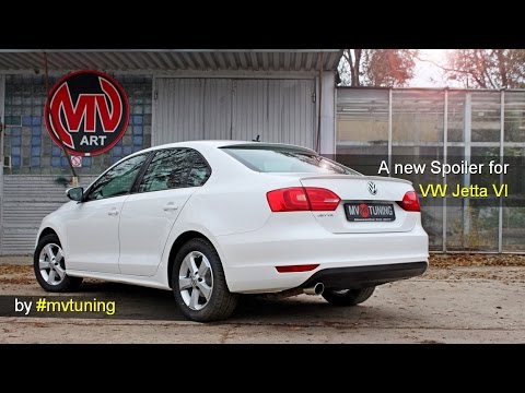 Лип спойлер jetta 6